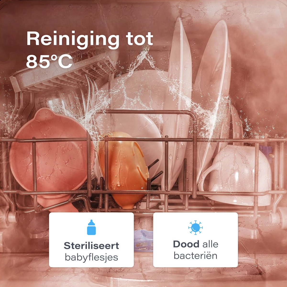 Skoov Mini Vaatwasser Blanc